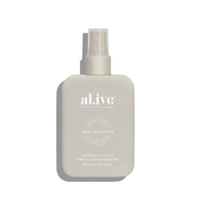 Alive Body - Hand & Surface Sanitiser Spray - Watermelon & Lime