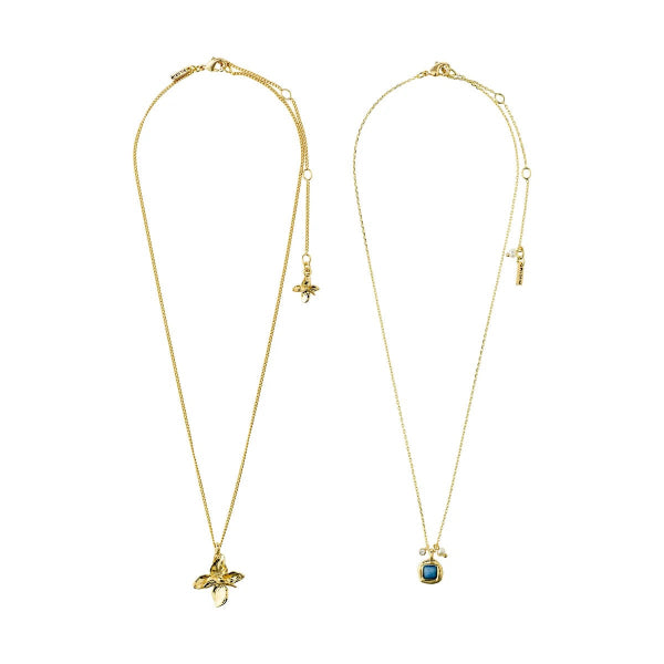 Trace Necklace 2 in 1 Set - Gold Plated