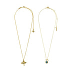 Trace Necklace 2 in 1 Set - Gold Plated