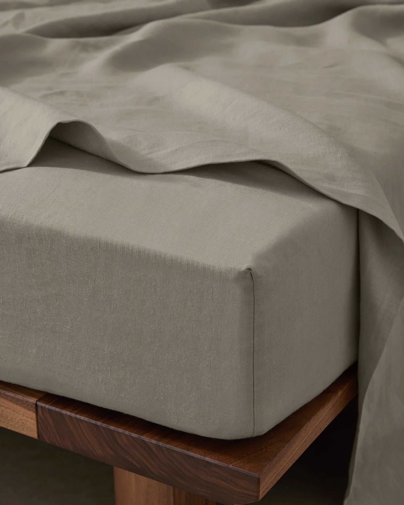 Ravello Flat Sheet Pebble