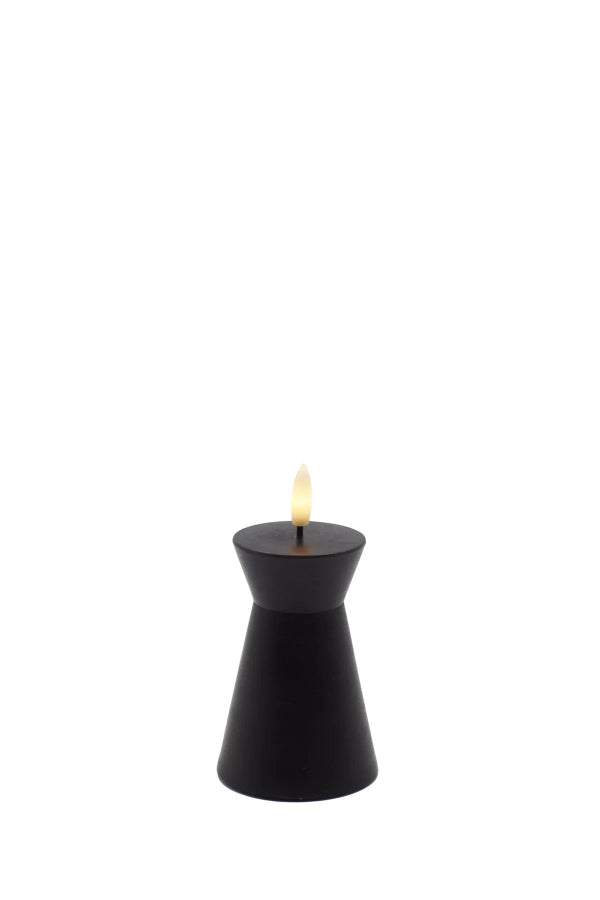 Sirius Nordic Sculpture - Sille Candle - Stone Black