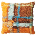 Sage and Clare - Frances Shag Cushion - Sable