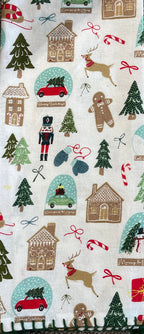 Embellished Christmas Tea Towel - 3 Designs