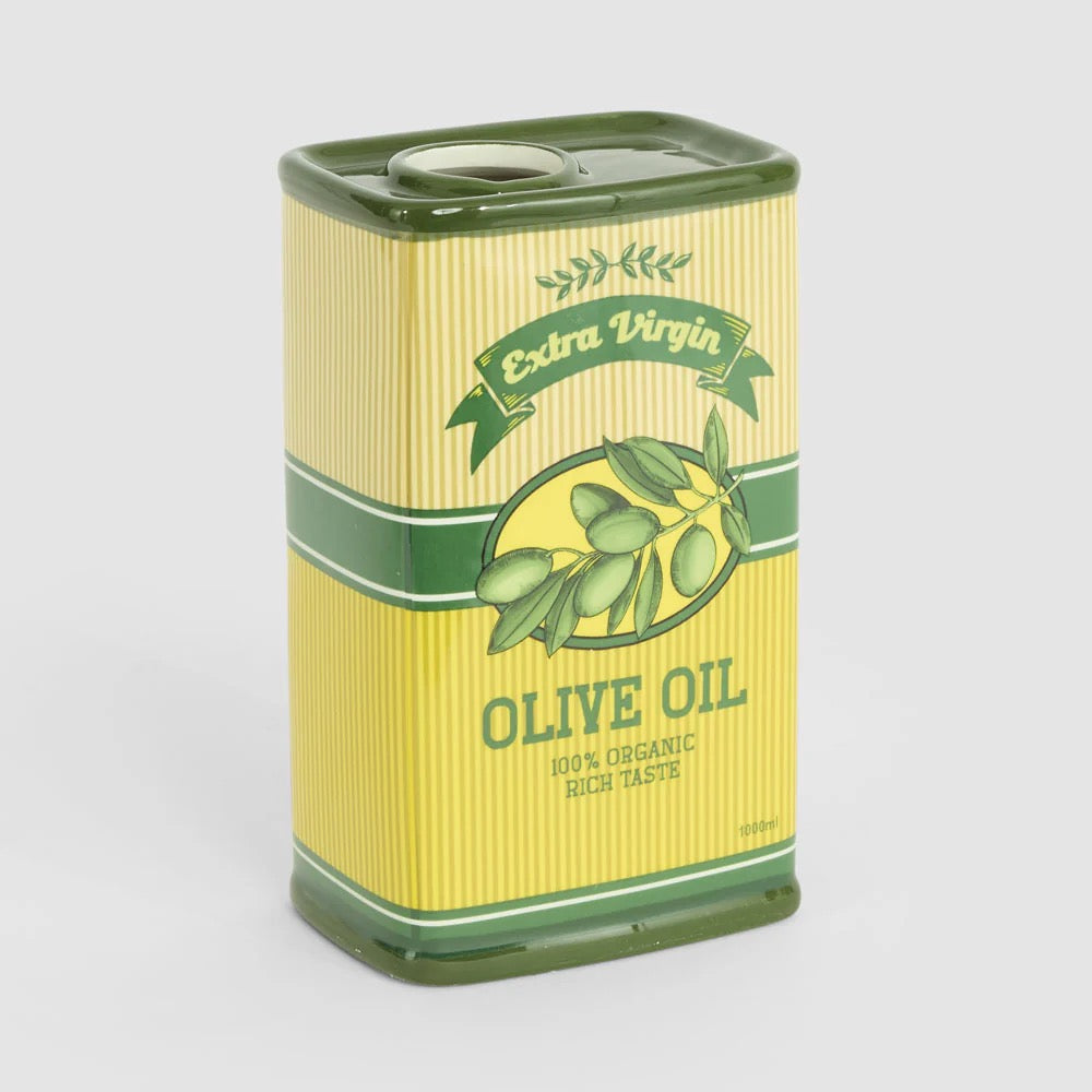Ciao Bella Retro Olive Oil Ceramic Vase - 2 Colours