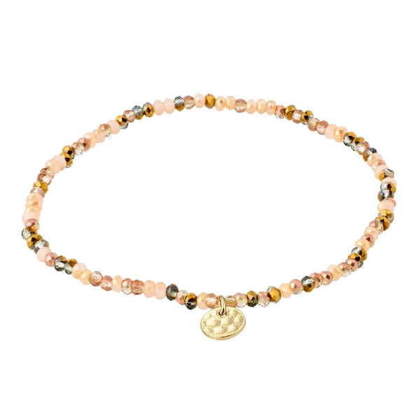 Indie Bracelet gold plated - Assorted Colours