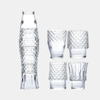 Fish Stackable Tumblers - 4pc Set - 3 Colours