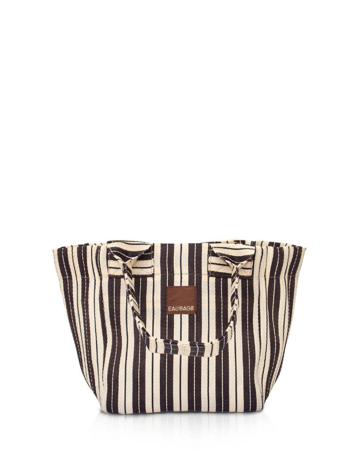 Eau Bags - Striped Recycled Nylon Bag - Tote Handbag