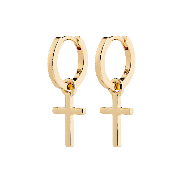 Flynn Recycled Earrings - Gold Plated