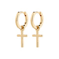 Flynn Recycled Earrings - Gold Plated