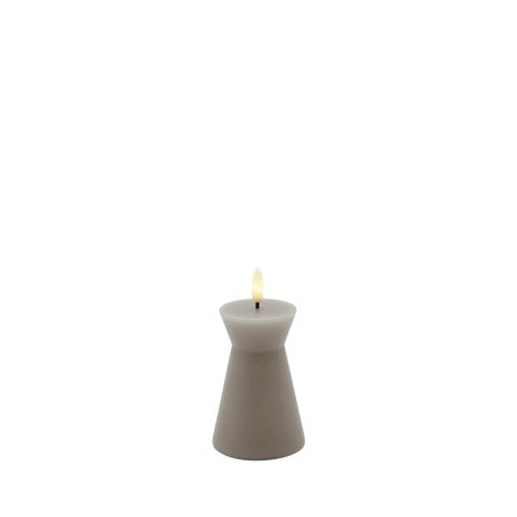 Sirius Nordic Sculpture - Sille Candle - Warm Grey