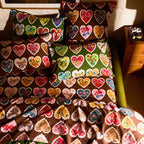 Sage and Clare Loretta Cotton Pillowcase Set - Umber