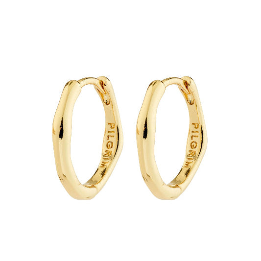 Nova Hoop Earring - gold plated
