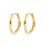 Nova Hoop Earring - gold plated