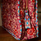 Sage and Clare Magnolia Vanity Bag - Poppy