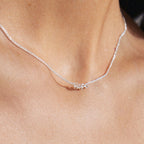 Hope Recycled Necklace - Silver Plated