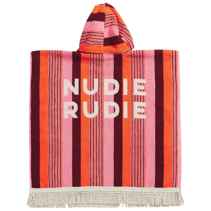Sage and Clare Kids Hooded Towel - June - Dahlia