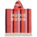 Sage and Clare Kids Hooded Towel - June - Dahlia