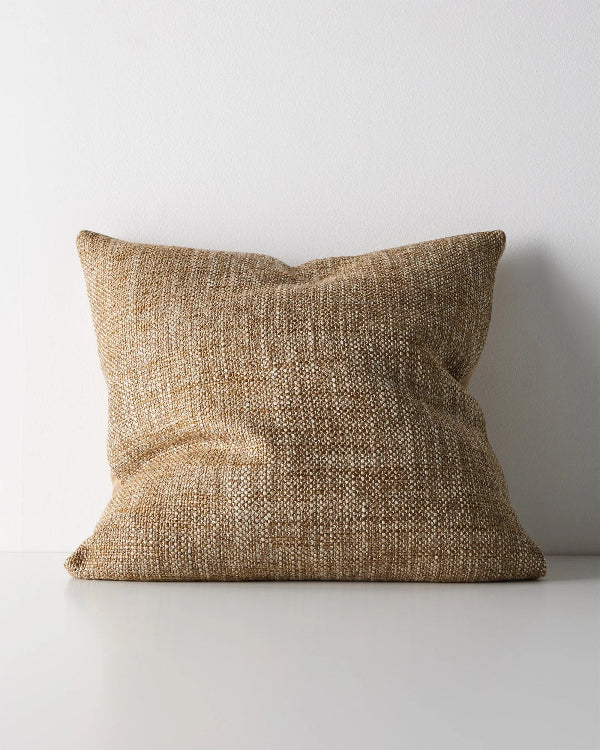 Castel Chunky Multi-Tonal Weave Cushion - Feather inner