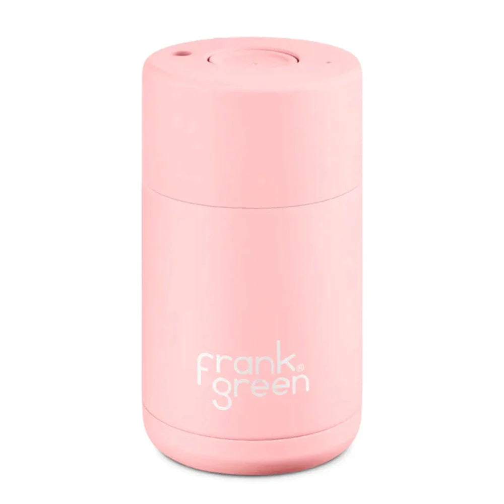 Frank Green ceramic reusable cup 12 oz Button Lid