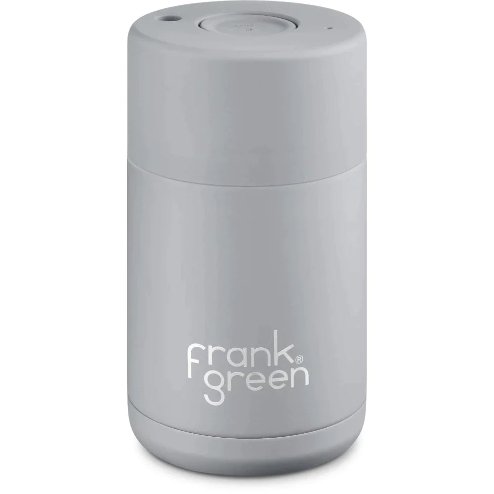 Frank Green ceramic reusable cup 12 oz Button Lid