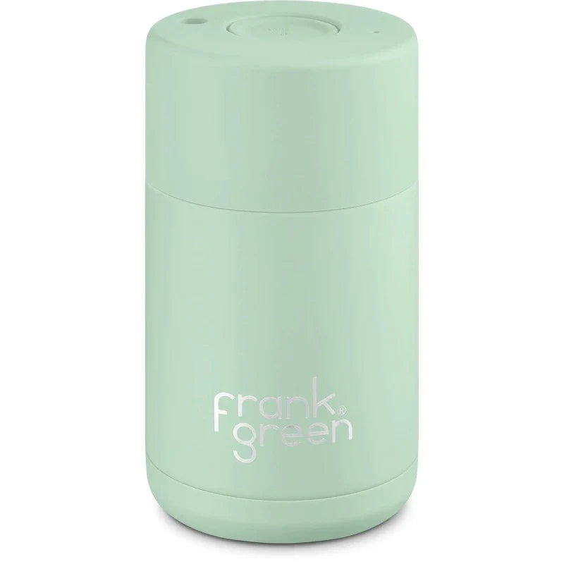 Frank Green ceramic reusable cup 12 oz Button Lid