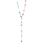 Trace Necklace Silver-plated/multi