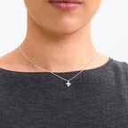 Trace Necklace Silver Plated