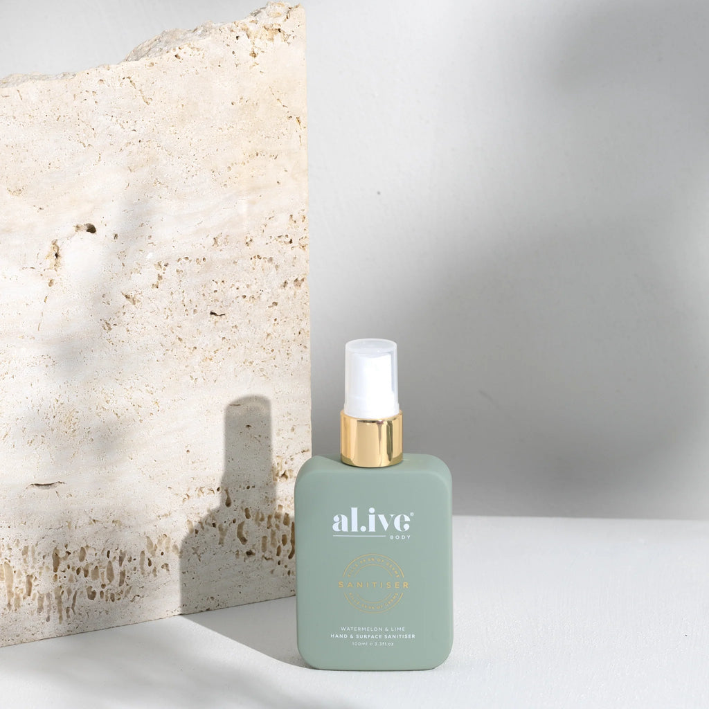 Alive Body - Hand & Surface Sanitiser Spray - Watermelon & Lime