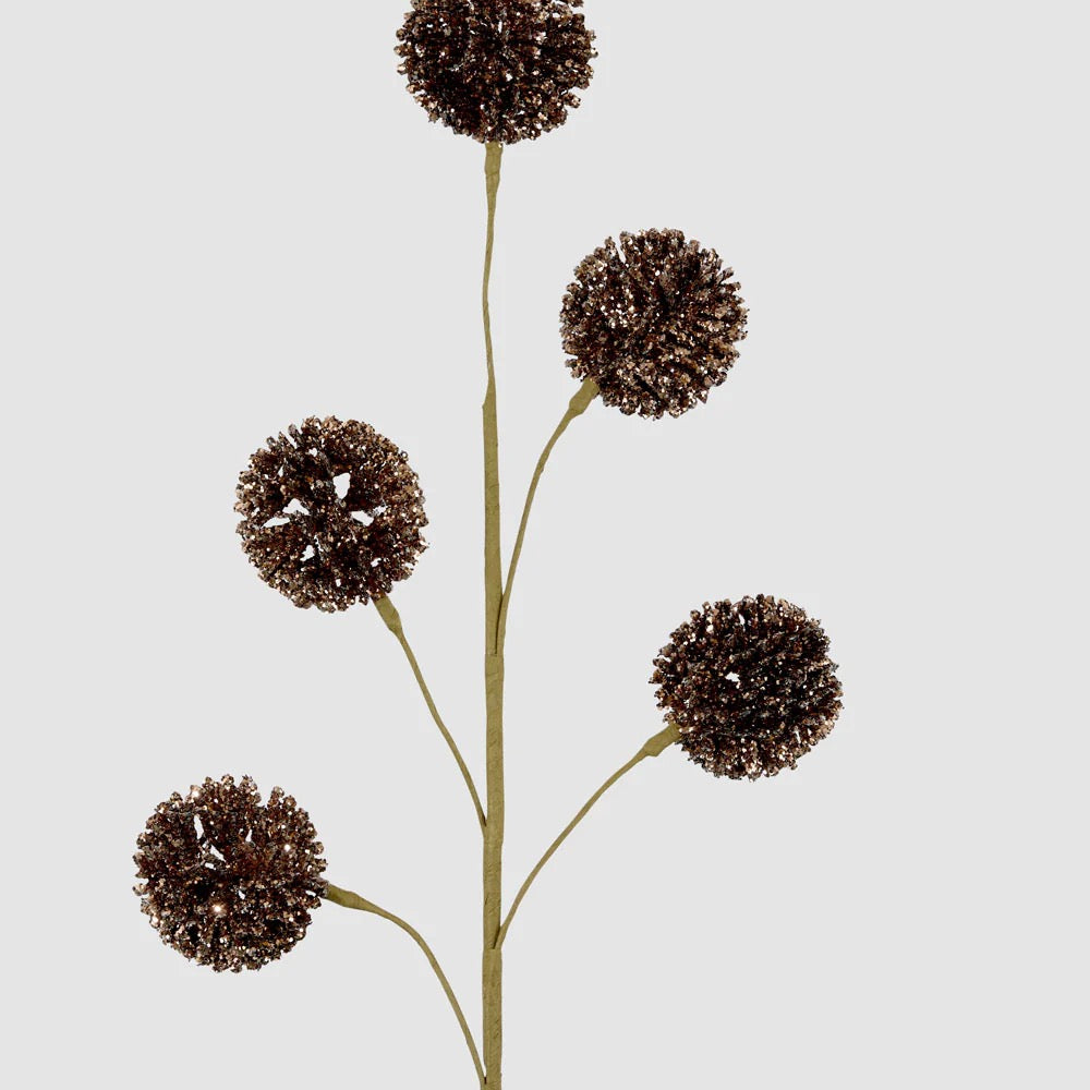 Glitter Pompom Spray 60cm