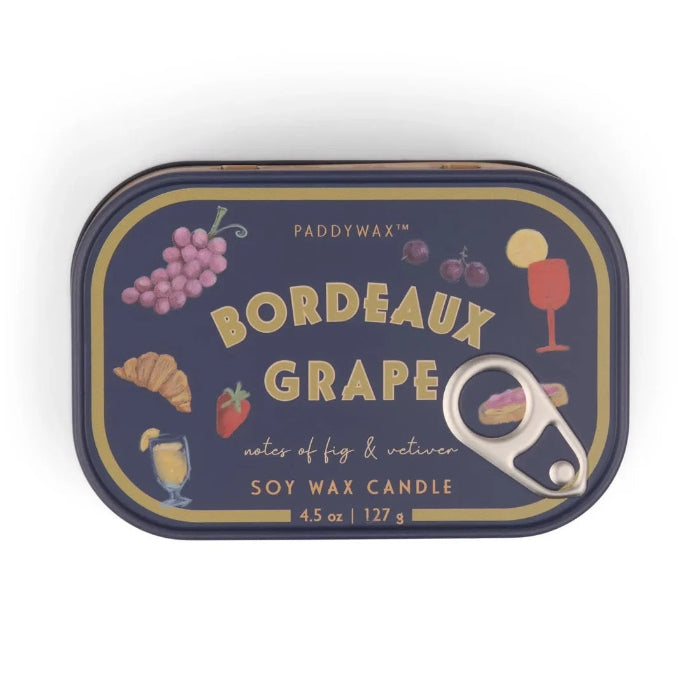 Paddywax Bistro Tin Candle 127g/4.50z