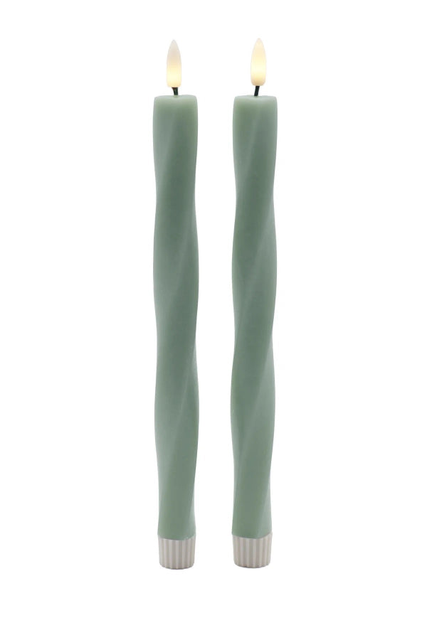 Sirius Nordic Sculpture - Sillie Twist Candle S/2