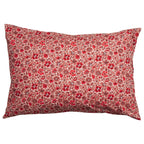 Sage and Clare Magnolia Cotton Pillowcase Set - Poppy