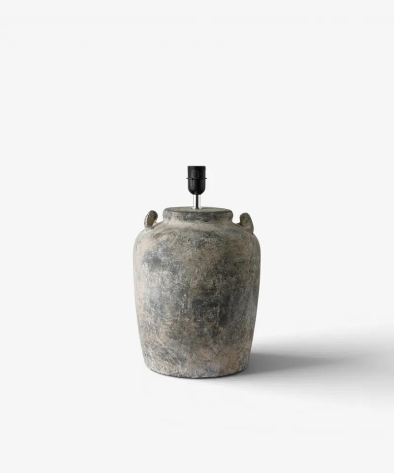 Emily Vessel Large Table lamp with Black Shade