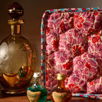 Sage and Clare Magnolia Vanity Bag - Poppy