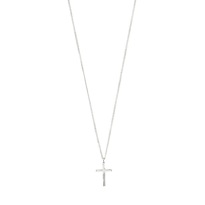 Flynn Recycled Necklace - Silver Plated