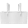 Hachiman Omnioffre Stacking Storage Box White - choose from 3 sizes