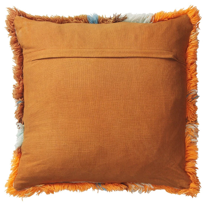 Sage and Clare - Frances Shag Cushion - Sable