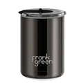 Frank Green Ceramic Reusable 12oz Cup w/ Hinged Screw Lid - Chrome Edition