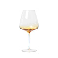 Broste Amber Red Wine Glass - Set/4