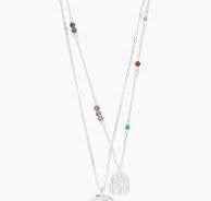 Here Necklace - Silver Plated