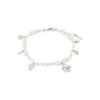 Intent Pearl Bracelet - White Silver Plated