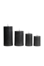 Classic LED Wax Pillar Candle - Smoke
