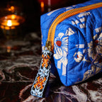 Sage and Clare Marta Travel Pouch - Ultramarine