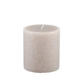 BROSTE Candle Short Pillar H110 - Linen
