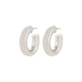 Phase Recycled Earrings - Silver Plated