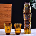 Fish Stackable Tumblers - 4pc Set - 3 Colours