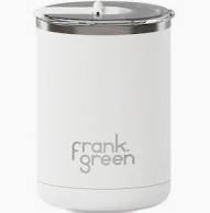 Frank Green Ceramic Reusable 12oz Cup w/  Hinged Lid