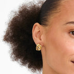 Inner Earrings Gold-plated