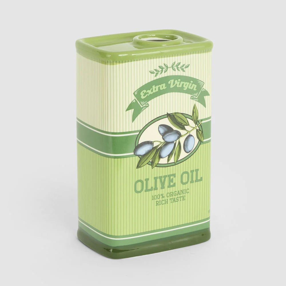 Ciao Bella Retro Olive Oil Ceramic Vase - 2 Colours