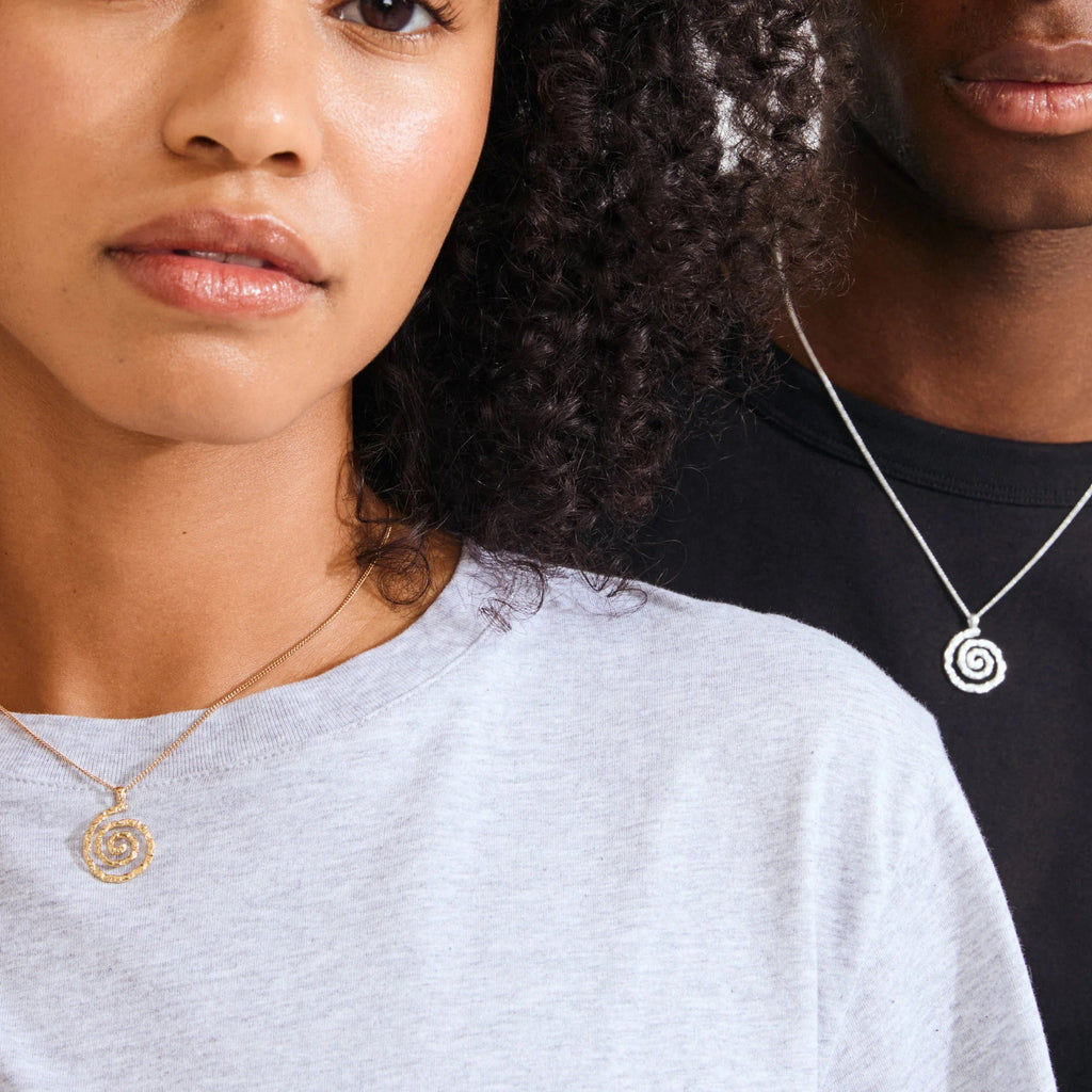 Still Necklace Silver-plated
